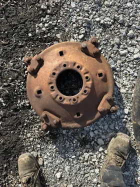 Wd45 Wd 6098 Allis Chalmers Wheel Center Tag #6098