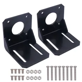 Ca-k-029-42 Weideer 2pcs 42mm Stepper Motor Mounting Bracket Alloy Steel L-shape Fixed Se