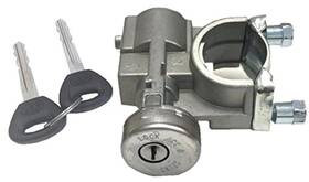 Well Auto Sl-mz-86 Ignition Switch With Lock Cylinder 3-position Silver Automatic Operation Co