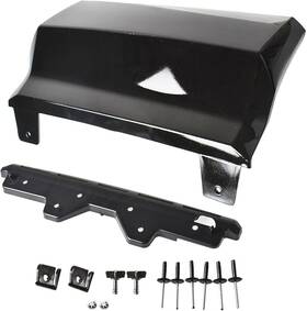 Wflnhb 8631764 Trailer Hitch Closeout Tow Cover Replacement For Tahoe Suburban Black
