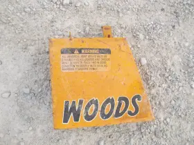L59a Woods Belly Mower Rear Belt Drive Pulley Nice Orignl Bp Cover Panel Tractor