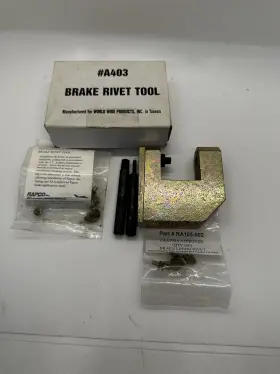 A403 World Wide Products Brake Pad Lining Rivet Tool