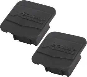 Xs00019 Xstrap Standard 2pcs Trailer Hitch Cover 2 Inches Black Receiver Tube