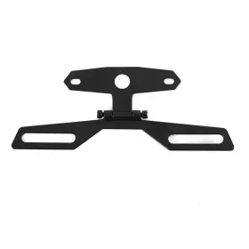 Xyzmt 771077637887 Adjustable Motorcycle License Plate Mount Folding Tail Light H