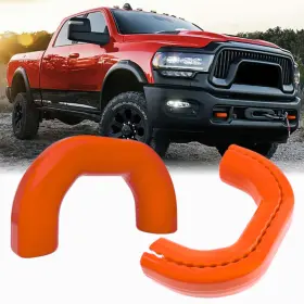 Yinnianets-r2500 Yinnianets Yinnianets-r2500/r3500 Custom Tow Hook Covers Fits For 2019-2025 Ram 2500/3500 Hitch Orange