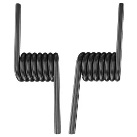 Tcpd-002 Yubunt 1 Pair Heavy-duty Trailer Ramp Spring Coil Springs Left Black