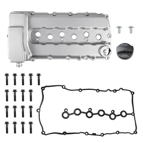 Lyou-ec-836304 Zayody Aluminum Engine Valve Cover Kit With Gasket Bolts Oil Filler Cap Compatible W