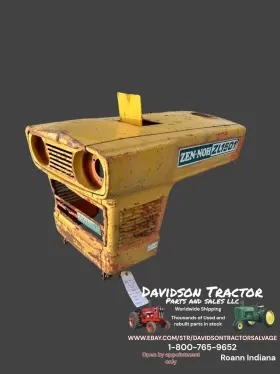 Zl1501 Zen-noh Tractor Hood Engine Cover Assembly Vintage Zl1501 Zen-noh Tractor Hood Engine Cover Assembly Vintage