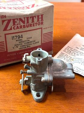 Zenith Bendix 210a5 Nos Horizontal Service Carburetor 11794 Model