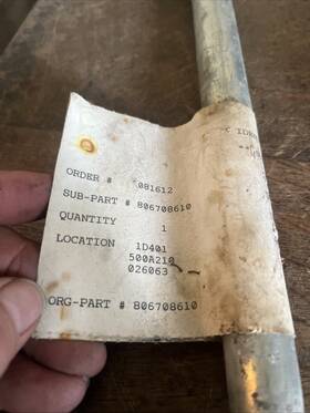 Zeter 806708610 Nos Tractor Hand Hold