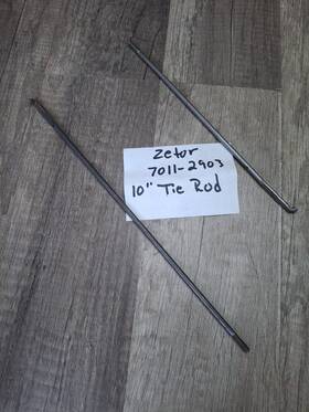 Zetor 7011-2903 Tie Rod For Parking Brake And Pto Clutch Levers 10 Inch Long
