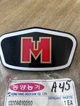Mahindra 13206010260 Grille Ornament Logo Label For Front New. Price: $36.00.