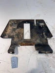 1978 Massey Ferguson Mf 2675 Tractor Dash Bracket Panel Plate Used. Price: $40.00.