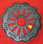 Corn Seed Plate For Cb&q #1 - #7 Horse Mule Drawn Planter Early Ih Mccormick Used. Price: $40.00.