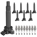 Ignition Coil Pack & Spark Plugs Compatible With 4.3 4.7 V8 2000 2001 2002 2003 New. Price: $261.78.