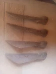 John Deere Scrapers 4-KK5571B And KK5570B Used. Price: $75.00.