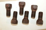 Oem John Deere JD17R Front Wheel Hub Lug Bolts 9/16" - 18 Used. Price: $18.00.