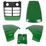 For John Deere 4200 4300 4400 Front Grille & Upper Hood Pair Cowl Cover Panel New. Price: $304.00.