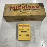 Nos (12) Michigan Bearings .002 6950 Cap Chevy CB416M 1950CP R6704 Usa New. Price: $39.99.