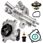Aluminum Water Pump & Thermostat Housing Kit For Jeep Patriot Compass 2007-2017 New. Price: $79.99.