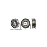 A-W210PP4-P-AI Disc Bearing; Cylindrical, Square Bore, Pre-lube New. Price: $128.20.