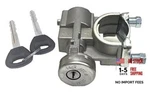 Ignition Switch W/ Lock Cylinder, 3-POSITION, Silver, Automatic Operation, New. Price: $38.62.
