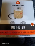 County Line Oil Filter Apn 6731B New. Price: $10.66.