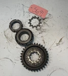 1960 Massey Ferguson Mf 65 Tractor Front Pinion Shaft Gear & Bearing Parts Used. Price: $50.00.