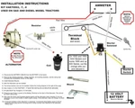 Alternator 12V 75A Generator Kit Ford Naa 501 640 641 841 850 901 Tractor New. Price: $177.94.