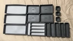 Lot Of 16 Madesmart Silverware Tools Compartments Drawer Organizer Tray Storage Used. Price: $29.95.