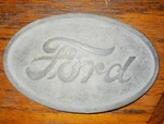 Vintage Original Genuine Ford 2A Tractor Part # 9N16600 Emblem Used. Price: $35.00.