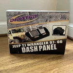 Daystar KJ71031 Black Plastic Upper Dash Panel For 97-06 Jeep Wrangler Tj New. Price: $14.21.