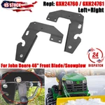 For John Deere 46" Front Blade / Snowplow Mounting Brackets GXH24760 GXH24761 New. Price: $55.99.