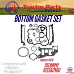 Bottom Gasket Set Comp Massey Ferguson Perkins Replc: U5LB0012 4222817M91 New. Price: $35.00.