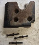 John Deere 110 112 M44631 Tecumseh Torsional Vibration Damper Head W/ Hardware Used. Price: $99.99.
