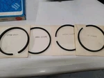 Nos Quality Piston TC-62 3-1/4" Standard Single 4-RING Set (b) New. Price: $22.00.