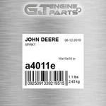A4011E Sprkt Fits John Deere (surplus Open Box) New. Price: $121.09.