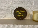 Vintage John Deere Moline Ill. Cast Iron Embossed Planter Hopper Lid Used. Price: $74.95.