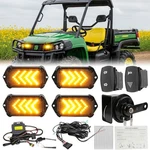 Utv Street Legal Turn Signal Light Kit + Horn For John Deere Gator Xuv 835M 865M New. Price: $89.12.