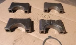 Cylinder Block Bearing Cap John Deere X495 Yanmar Diesel 3TNE74 Set (4) #M87879 Used. Price: $15.00.