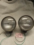 Vintage 6V Seal Beam Tractor Lights Item 1259 Used. Price: $80.00.