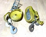 Lot Of 2 Lift-all Load Hugger Polyester Twisted Snap Hook Tie Down 1600LBS Used. Price: $21.24.