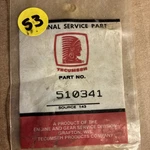 Tecumseh 510341 O Ring New. Price: $5.39.