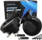 Syoauto Car Horn 12V Loud Universal Fit High Low Tone Waterproof Truck Black. Price: $24.64.