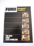 Ford CL-25/35/45/55/65 Compact Loader Skid-steer Color Brochure 16 Pg. Mint '83 New. Price: $29.99.