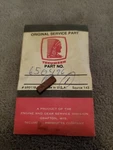 Genuine Tecumseh Key Part #650496 (1) New. Price: $6.50.