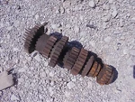 John Deere Late Model Tractor Original Jd Drive Gears W// Shaft B2415R Used. Price: $229.85.