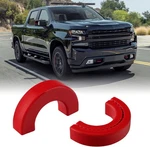 Tow Hook Covers Fit For Chevy Silverado 1500 2007-2025/GMC Sierra Red New. Price: $31.99.