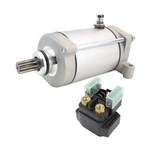Starter Motor & Relay Replacement For Yamaha Grizzly 400 450 66... Fast Usa Ship New. Price: $55.84.