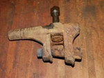 Ih Farmall 144-T Cultivator Toolbar Frame Clamp/planter Clamp, 515889R1 Used. Price: $50.00.